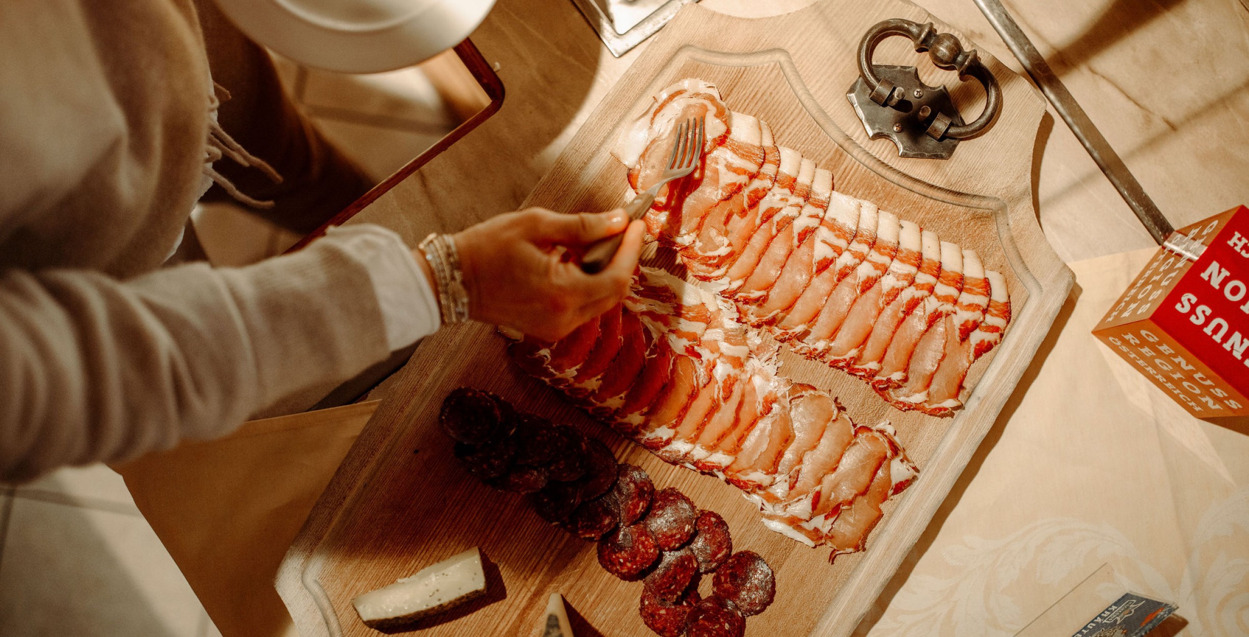 Regionaler Speck aus dem Pongau