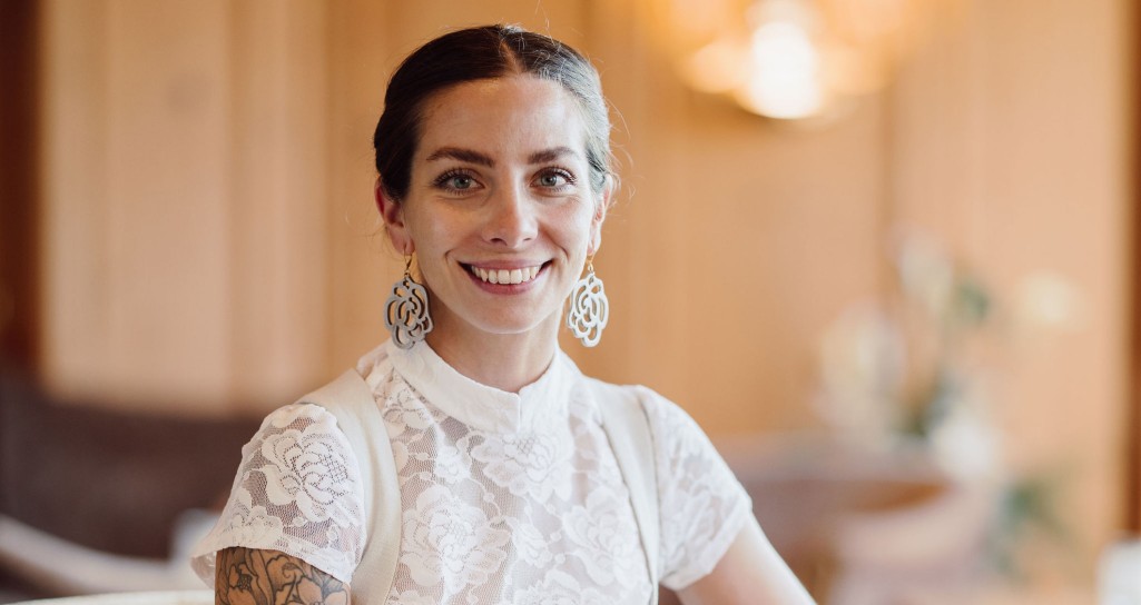 Juniorgastgeberin Nathalie