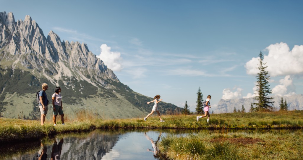 Wandereindrücke im Urlaub in meiner Bergheimat am Hochkoenig