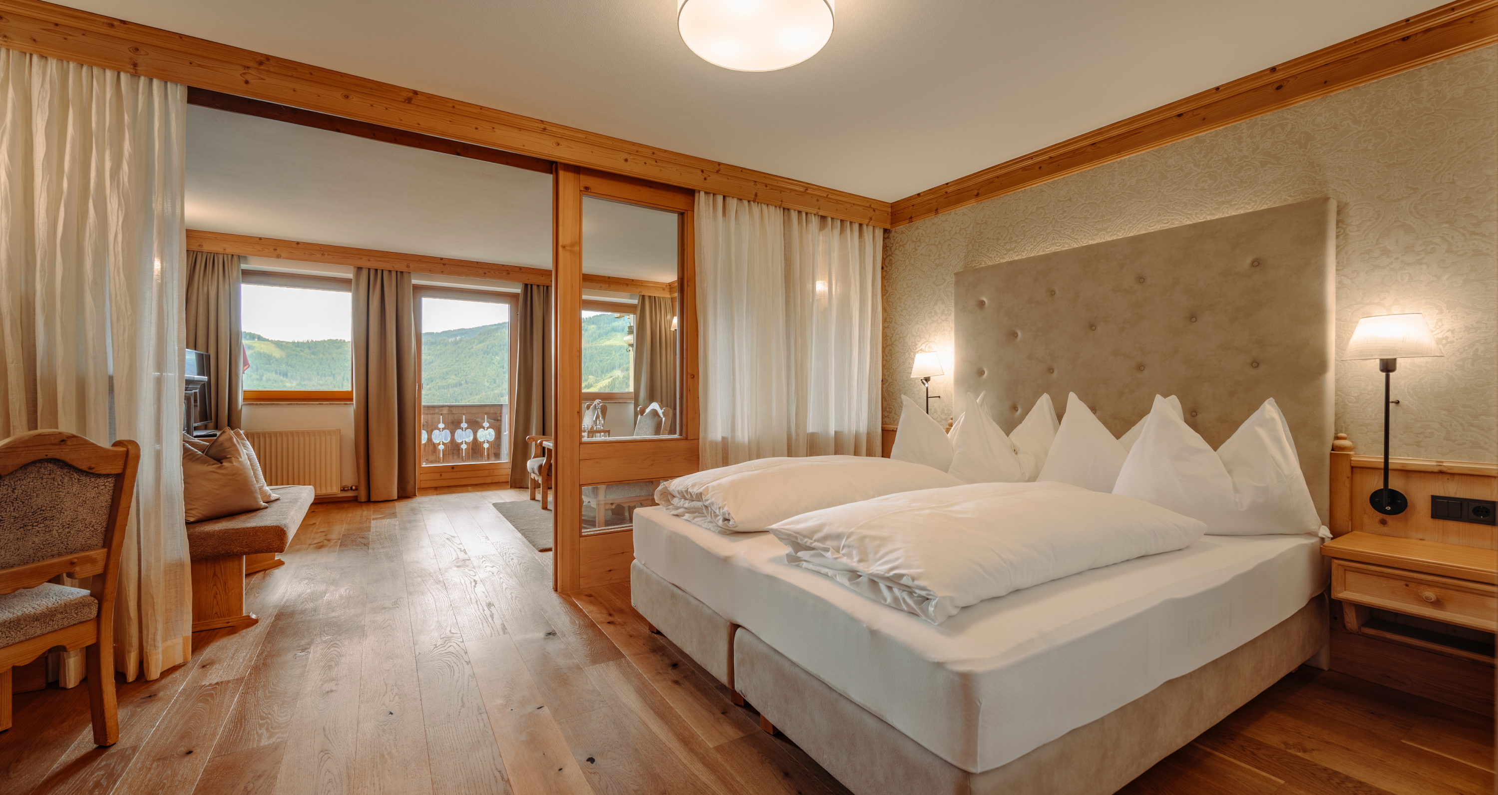 Junior Suite im Hotel Bergheimat in Mühlbach am Hochkönig