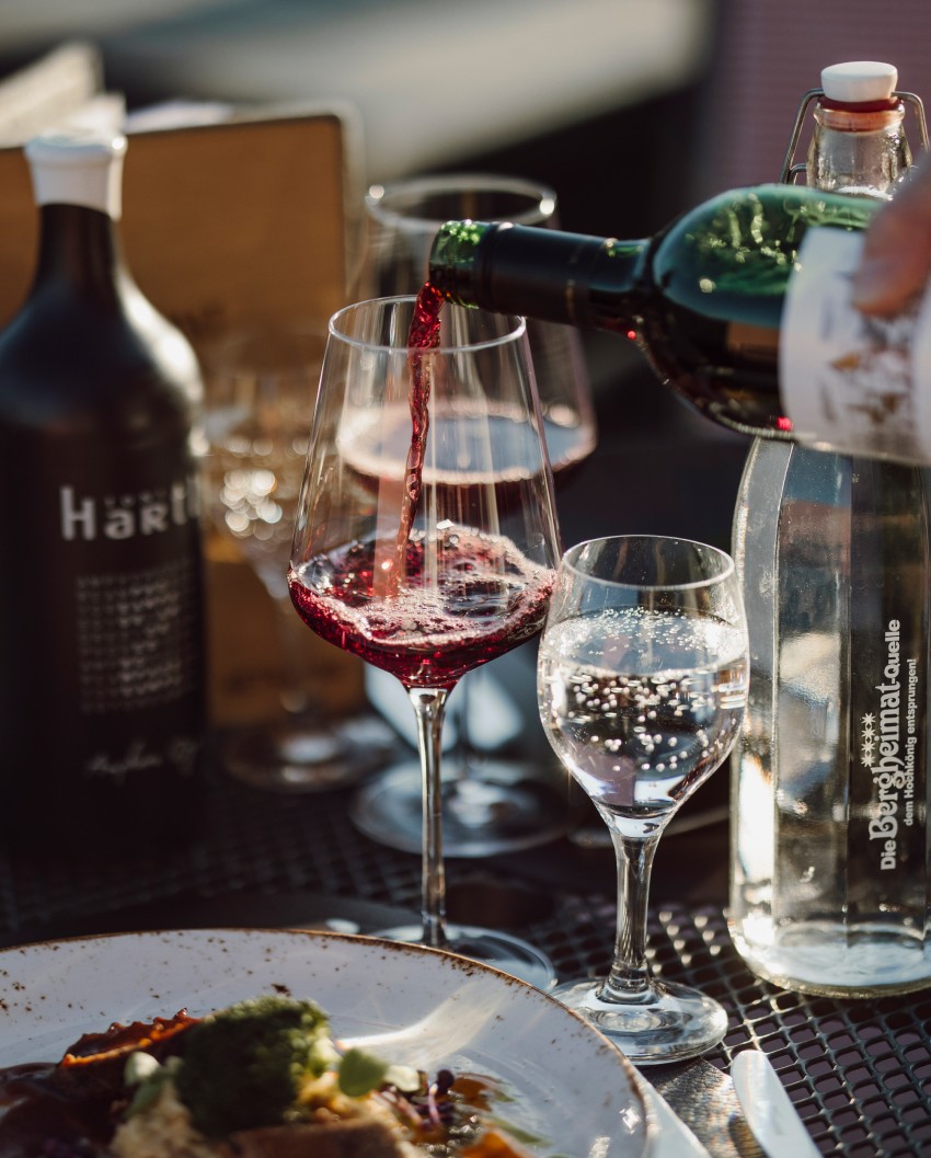 Wein aus Österreich in meiner Bergheimat