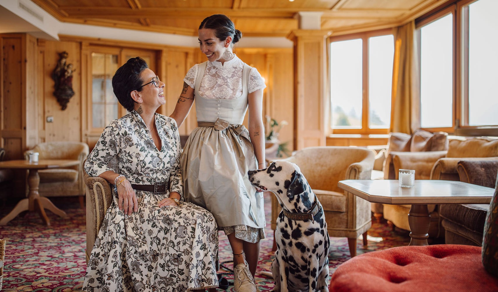 Gastgeberinnen der Bergheimat