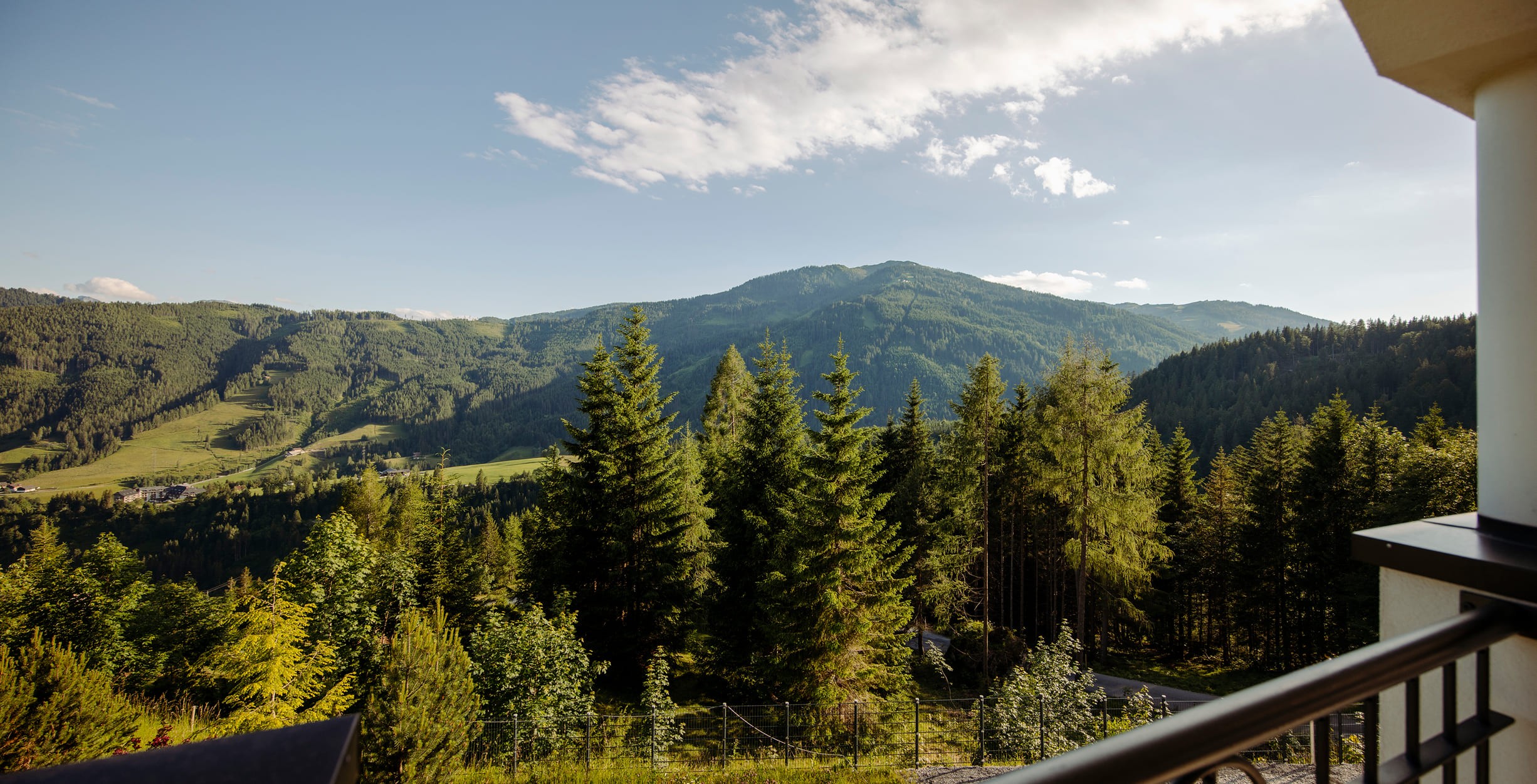 Aussicht auf Mühlbach am Hochkönig
