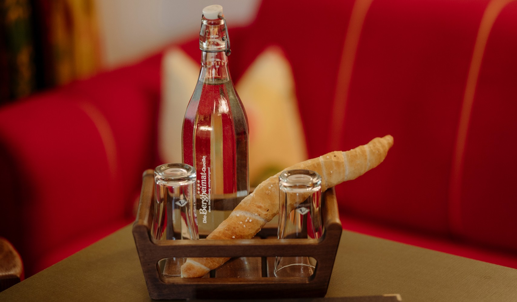 Bergheimat Bergquellwasser