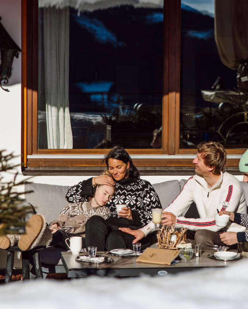 Familienzeit in der Bergheimat