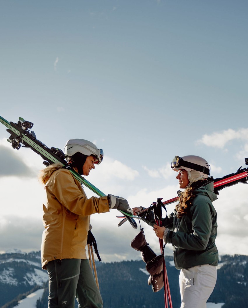 Sonnenskitage in der Bergheimat