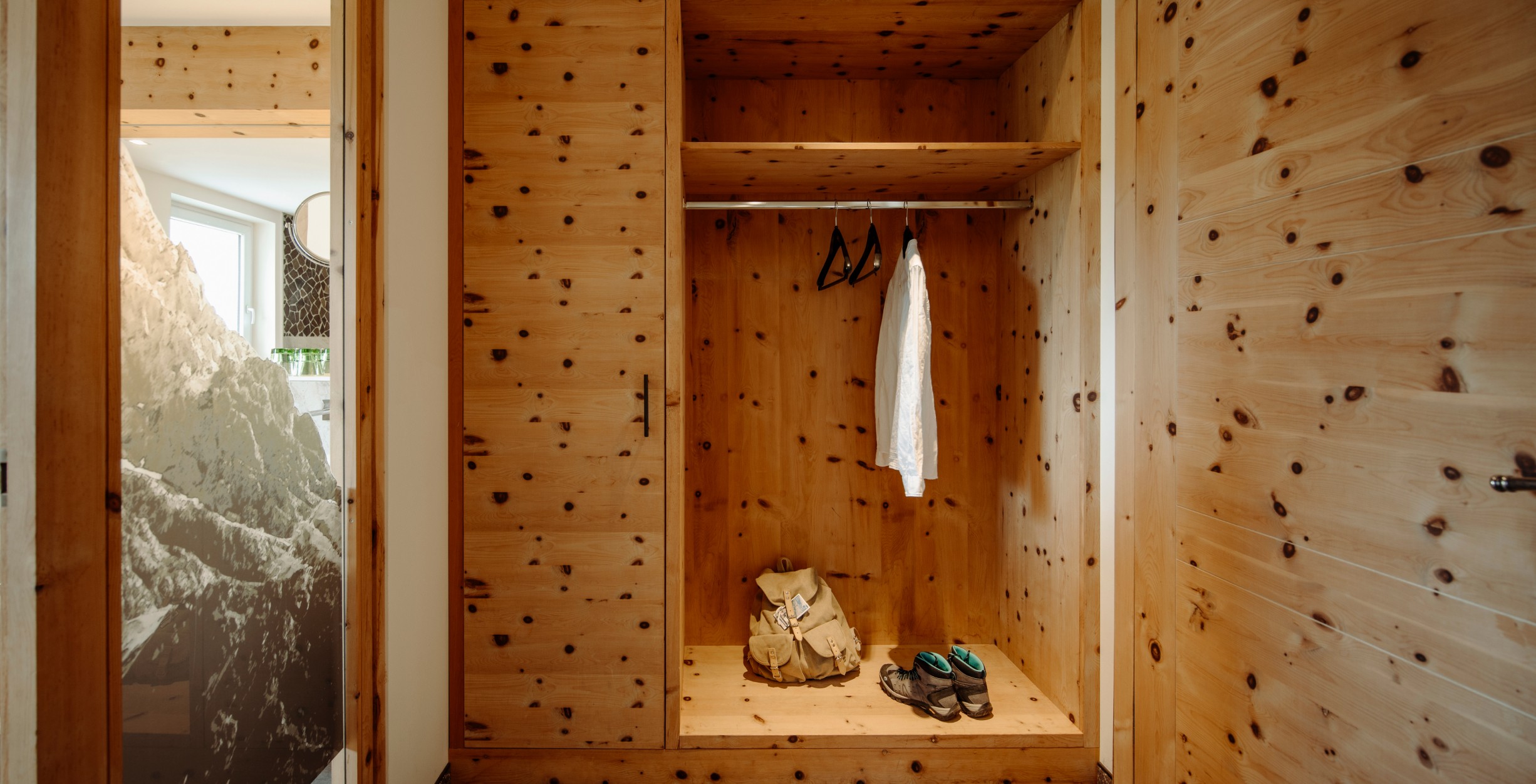 Eingangsbereich Sweet Zirbe