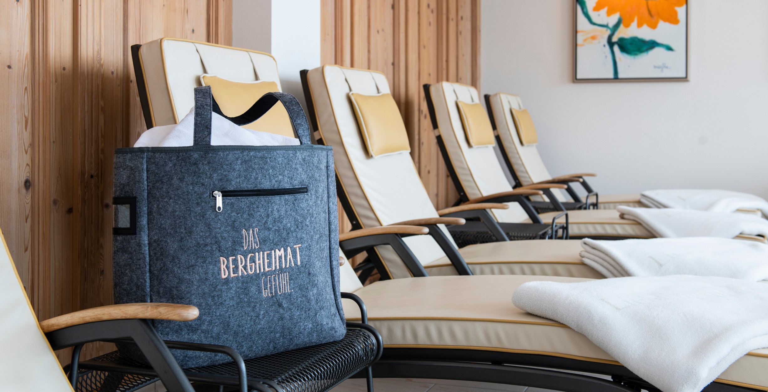 Entspannungsbereich im Bergheimat SPA